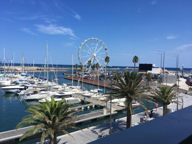 Appartement T2 Au Port De Canet-En-Roussillon - Proche De La Plage Et De L'Aquarium Oniria المظهر الخارجي الصورة